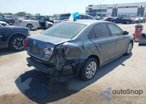 2011 Volkswagen Jetta 2.5L Se из США, поврежденный, VIN 3VWDX7AJ9BM005949